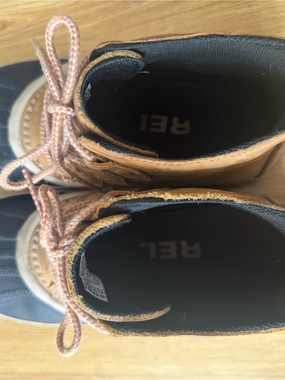 Women’s Sorel Out N About Waterproof Lace Up Winter Boots Brown and Black